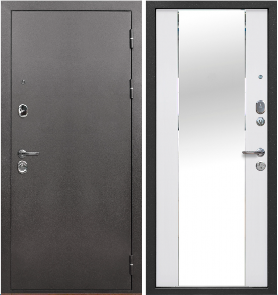 9см Букле граф.Зерк.Эмал.бел.